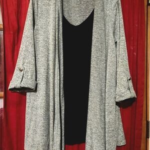 White Stag Textured Knit Cardigan